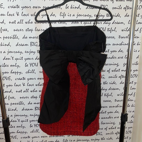 MAEVE BOW SQUARE-NECK MINI DRESS - Picture 7 of 10